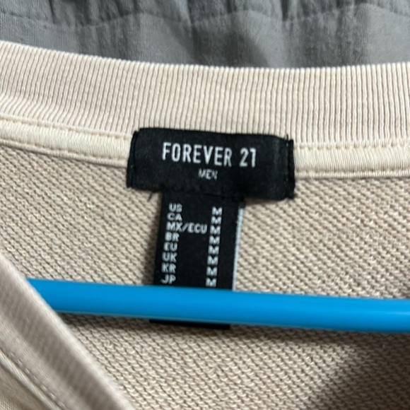 Tan Men's creek short sleeve sweatshirt size M - Picture 4 of 5